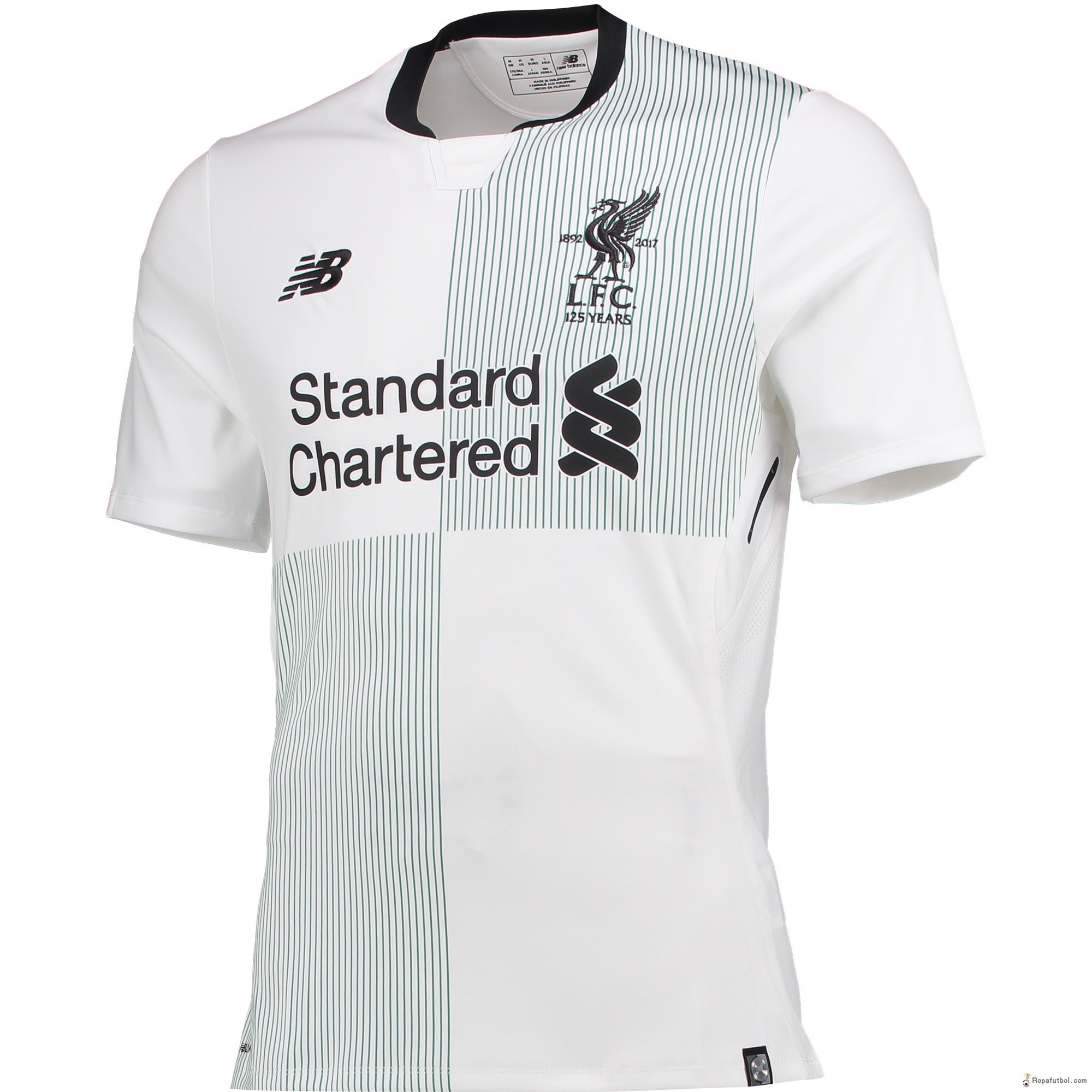 Camiseta Liverpool Replica Segunda Ropa 2017/18 Blanco